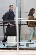 ZOE SALDANA Arrives at Airport in Toronto 09/10/2024