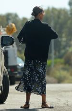 ZOE SALDANA Out for Lunch in Montecito 09/17/2024