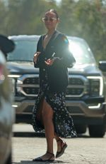 ZOE SALDANA Out for Lunch in Montecito 09/17/2024