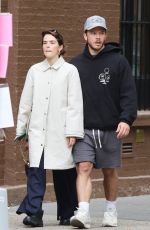 ZOEY DEUTCH and Jimmy Tatro Out for Lunch in West Village 09/23/2024