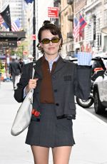 ZOEY DEUTCH Leaves Our Town Broadway Revival Press Junket in New York 09/06/2024