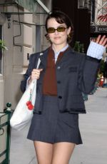 ZOEY DEUTCH Leaves Our Town Broadway Revival Press Junket in New York 09/06/2024