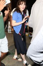 ZOOEY DESCHANEL Leaves Largo at Coronet in Los Angeles 09/11/2024