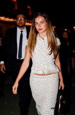 ADDISON RAE Leaves Miu Miu Afterparty at Paris Fashion Week 10/01/2024