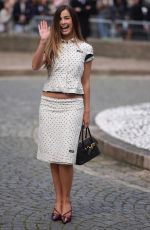 ADDISON RAE Out at Paris Fashion Week 10/01/2024