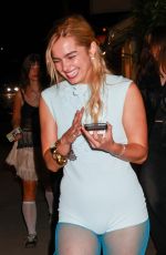 ADDISON RAE Out for Dinner with Friends at Giorgio Baldi in Santa Monica 10/24/2024