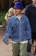 ADDISON RAE Out with Friends in Los Angeles 10/14/2024