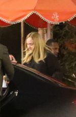 ADELE Makeup-free and Rich Paul Leaves Bird Streets Club in West Hollywood 10/08/2024