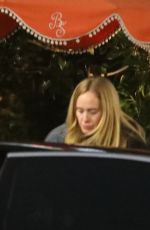 ADELE Makeup-free and Rich Paul Leaves Bird Streets Club in West Hollywood 10/08/2024