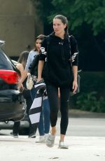 ADRIANA LIMA Makeup-free Leaves a Gym in Los Angeels 10/28/2024