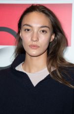 AIDA ATARSSA at Uniqlo Lifewear Exhibition Cocktail in Paris 09/30/2024
