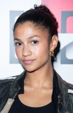 AINA TOMAS at Uniqlo Lifewear Exhibition Cocktail in Paris 09/30/2024
