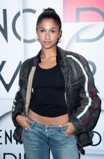 AINA TOMAS at Uniqlo Lifewear Exhibition Cocktail in Paris 09/30/2024
