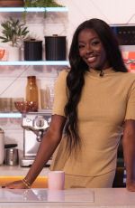 AJ ODUDU at Lorraine TV Show in London 10/04/2024