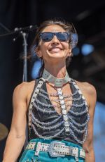 AJA VOLKMAN Performs at Austin City Limits Music Festival at Zilker Park in Austin 10/12/2024