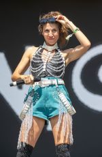 AJA VOLKMAN Performs at Austin City Limits Music Festival at Zilker Park in Austin 10/12/2024