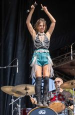 AJA VOLKMAN Performs at Austin City Limits Music Festival at Zilker Park in Austin 10/12/2024