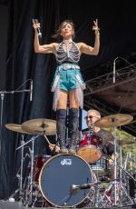 AJA VOLKMAN Performs at Austin City Limits Music Festival at Zilker Park in Austin 10/12/2024