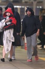 ALABAMA BARKER Arrives at LAX Airport 10/02/2024