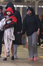 ALABAMA BARKER Arrives at LAX Airport 10/02/2024
