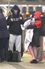 ALABAMA BARKER Arrives at LAX Airport 10/02/2024