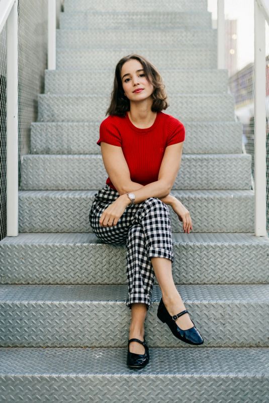 ALBA BAPTISTA At a Photoshoot, October 2024