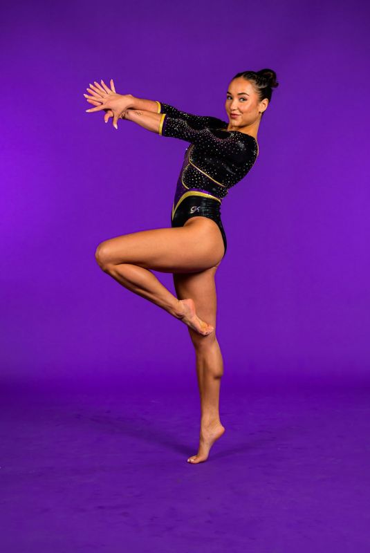 ALEAH FINNEGAN - LSU Media Day Portrait Session 09/18/2024