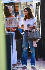 ALESSANDRA AMBROSIO Out for Lunch with Friends in Los Angeles 10/19/2024