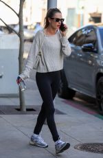 ALESSANDRA AMBROSIO Out Shopping in Beverly Hills 10/07/2024