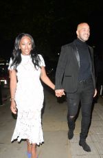 ALEXANDRA BURKE Arrives at Virgin Atlantic Attitude Awards Powered by Jaguar in London 10/09/2024
