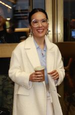 ALI WONG Leaves NBC Studios in New York 10/09/2024
