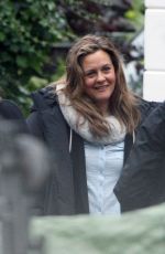 ALICIA SILVERSTONE on the Set of Corked in Ireland 10/04/2024