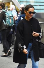 ALICIA VIKANDER Arrives at London