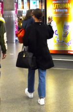 ALICIA VIKANDER Arrives at London