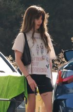 ALISON BRIE Out at Lazy Acres Market in Los Feliz 10/29/2024
