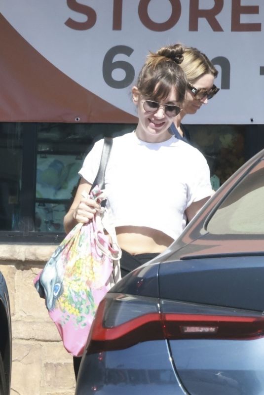 ALISON BRIE Out for Grocery Shopping in Los Feliz 10/22/2024