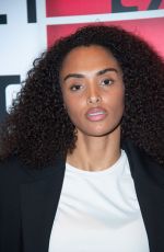 ALIZEE PRISO at Uniqlo Lifewear Exhibition Cocktail in Paris 09/30/2024