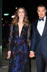 ALLISON WILLIAMS Arrives at Giorgio Armani Women