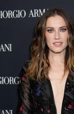 ALLISON WILLIAMS at Giorgio Armani RTW Spring 2025 Fashion Show in New York 10/17/2024