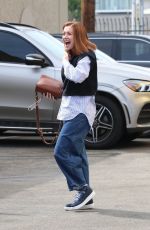 ALYSON HANNIGAN Arrives at Dancing with the Stars Studio in Los Angeles 10/27/2024