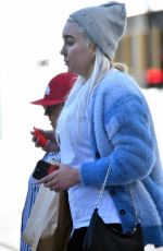 AMANDA BYNES Out Puffing on a Vape Pen on Rodeo Drive in Beverly Hills 10/29/2024
