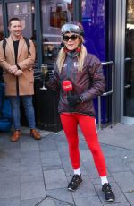 AMANDA HOLDEN Celebrates Completing Her Cycle Challenge in London 10/11/2024