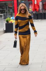 AMANDA HOLDEN Leaves Heart Radio in London 10/02/2024