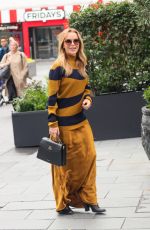 AMANDA HOLDEN Leaves Heart Radio in London 10/02/2024