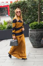 AMANDA HOLDEN Leaves Heart Radio in London 10/02/2024