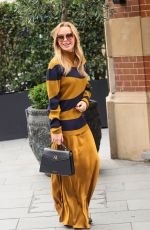 AMANDA HOLDEN Leaves Heart Radio in London 10/02/2024