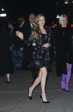 AMANDA SEYFRIED Arrives at Giorgio Armani Women