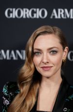 AMANDA SEYFRIED at Giorgio Armani RTW Spring 2025 Fashion Show in New York 10/17/2024