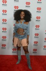 AMARA LA NEGRA at iHeartRadio Fiesta Latina in Miami 10/26/2024