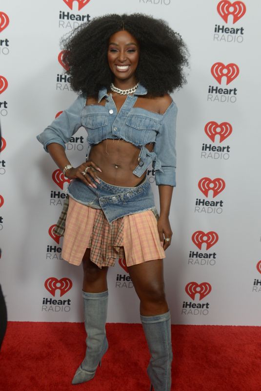 AMARA LA NEGRA at iHeartRadio Fiesta Latina in Miami 10/26/2024